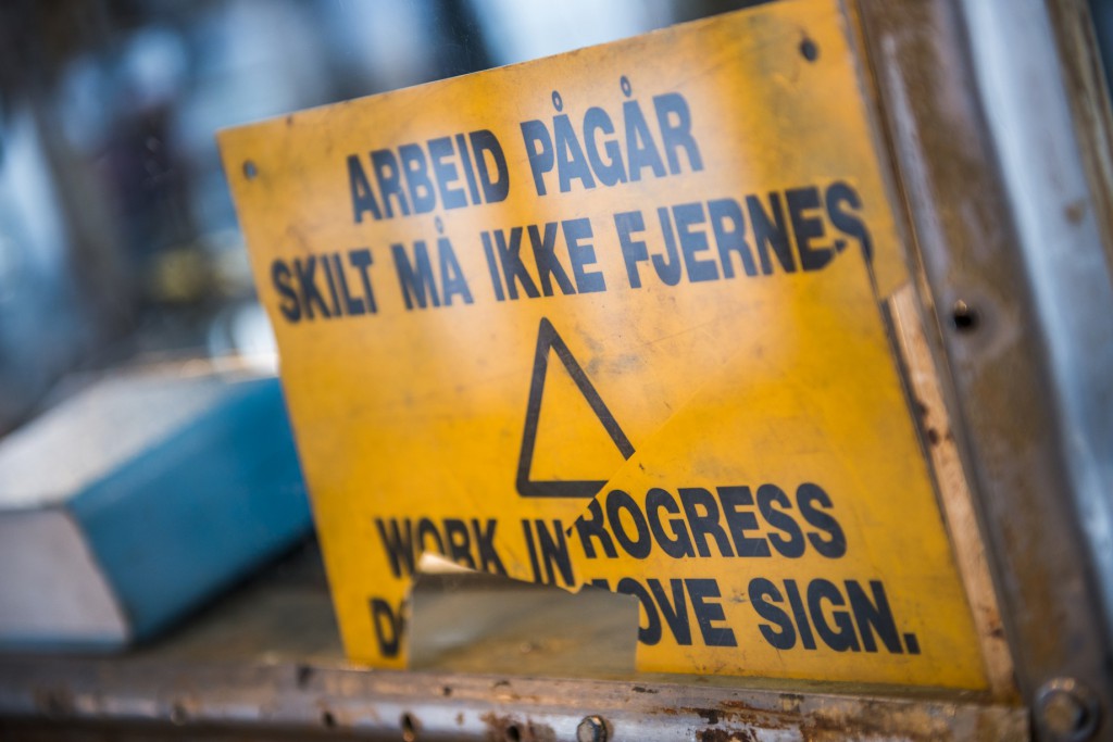 Pionerene i oljenæringen bidro med hardt arbeid. Foto: Fredrik Ringe